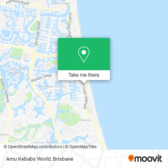 Amu Kebabs World map