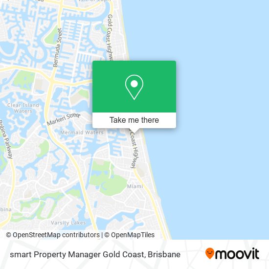 smart Property Manager Gold Coast map
