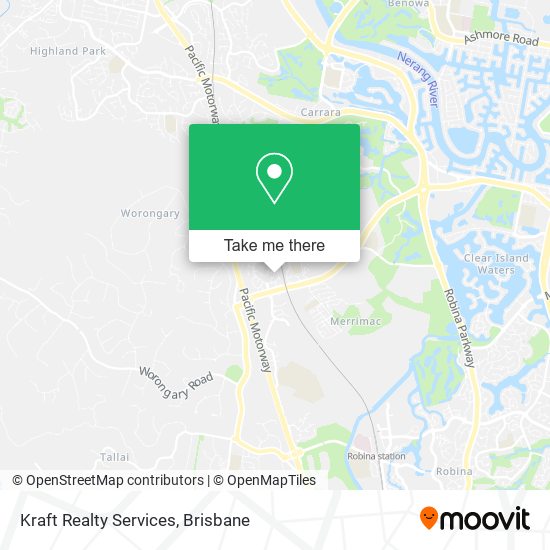 Kraft Realty Services map