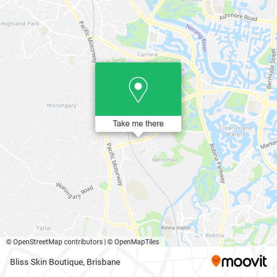 Bliss Skin Boutique map