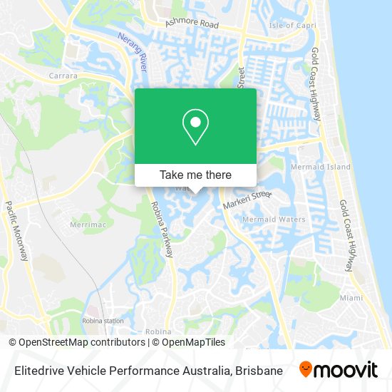 Elitedrive Vehicle Performance Australia map
