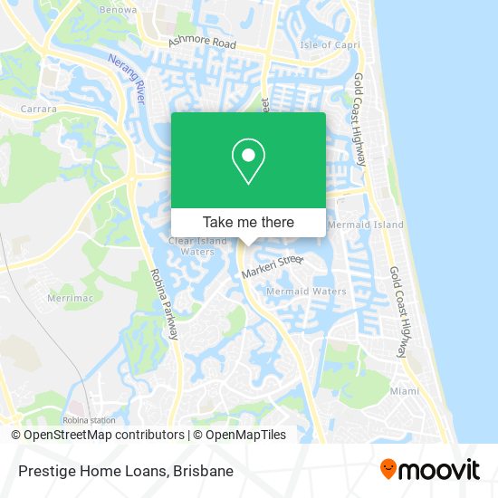 Prestige Home Loans map