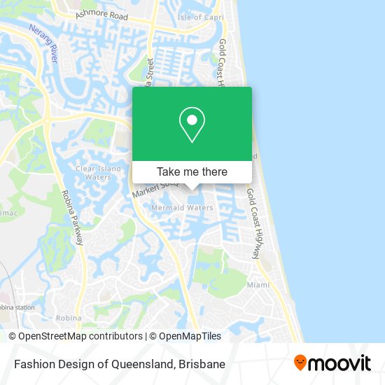 Fashion Design of Queensland map