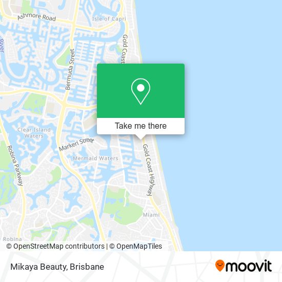 Mikaya Beauty map