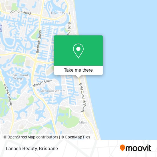 Lanash Beauty map