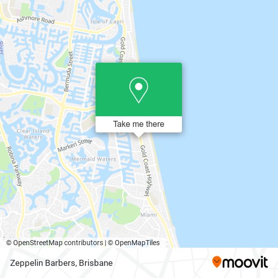 Zeppelin Barbers map