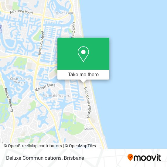 Deluxe Communications map