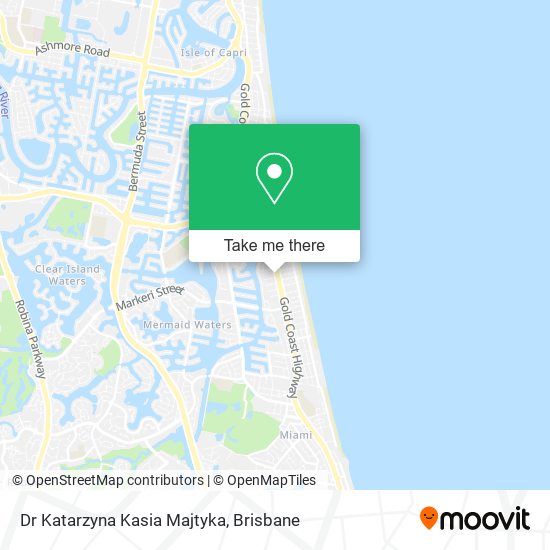 Dr Katarzyna Kasia Majtyka map