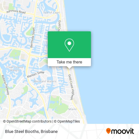 Blue Steel Booths map