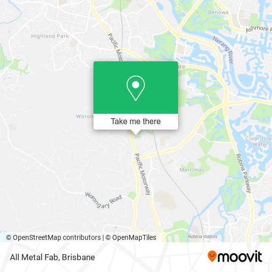 All Metal Fab map