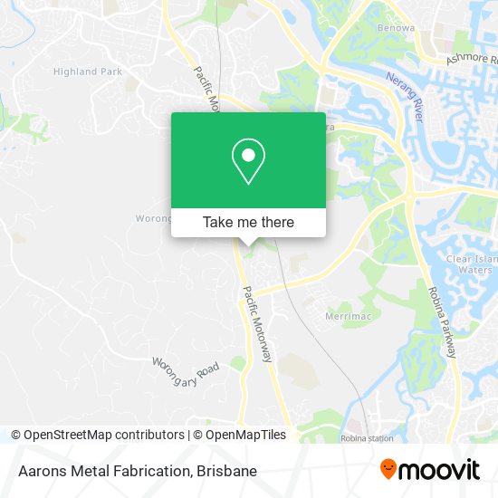Aarons Metal Fabrication map