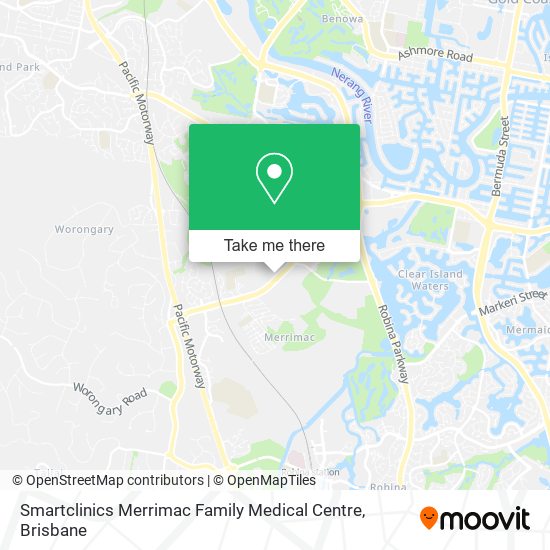 Smartclinics Merrimac Family Medical Centre map