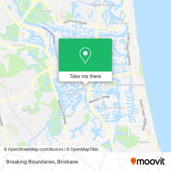 Breaking Boundaries map