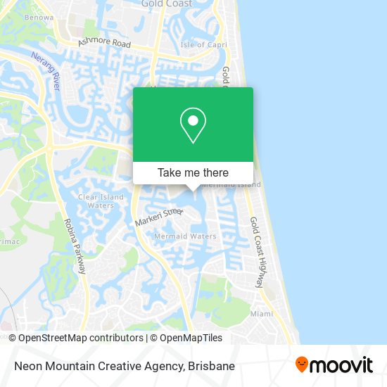 Neon Mountain Creative Agency map