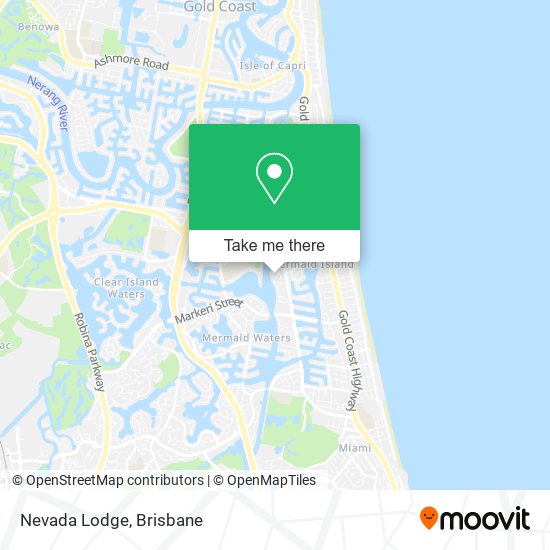 Nevada Lodge map