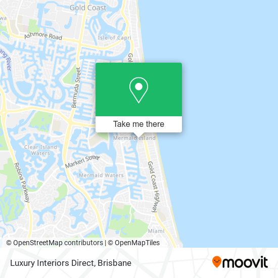 Luxury Interiors Direct map