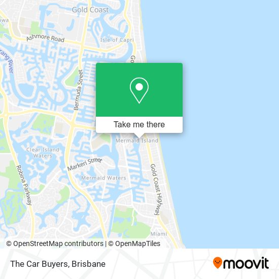 The Car Buyers map