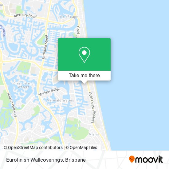 Eurofinish Wallcoverings map