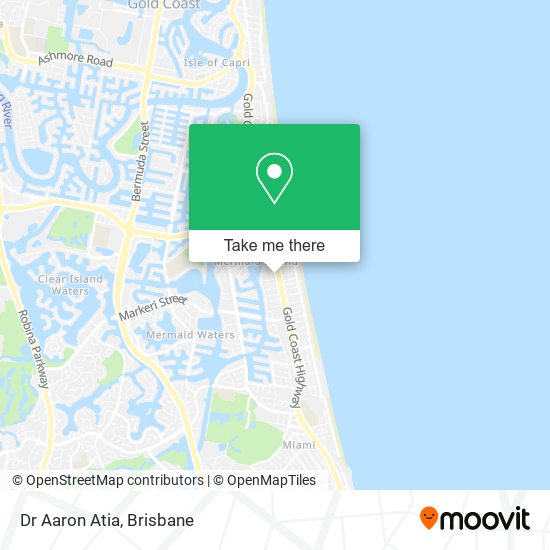 Dr Aaron Atia map
