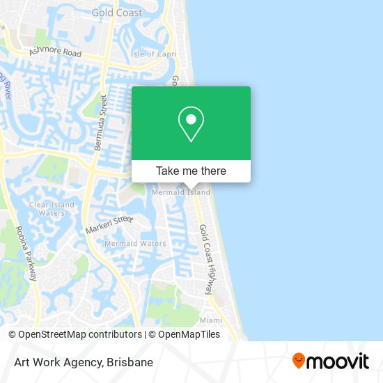 Art Work Agency map