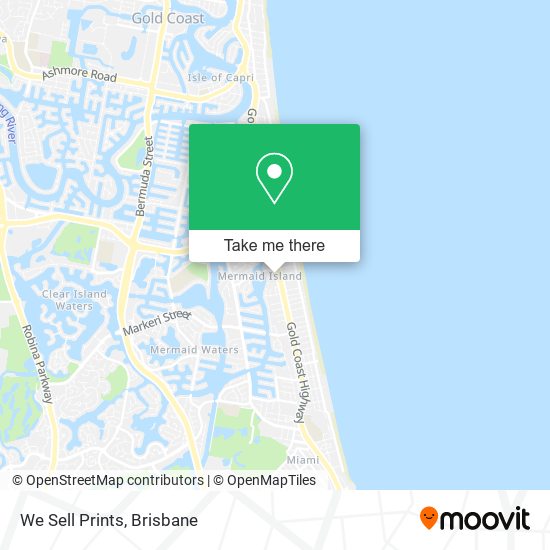 We Sell Prints map