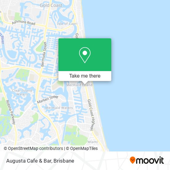 Augusta Cafe & Bar map