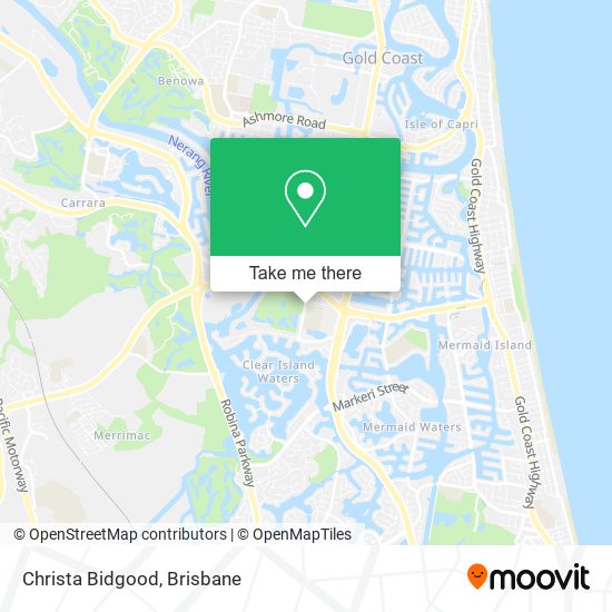 Christa Bidgood map