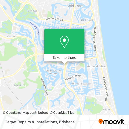 Carpet Repairs & Installations map