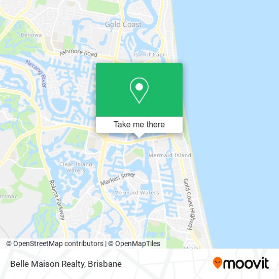 Belle Maison Realty map