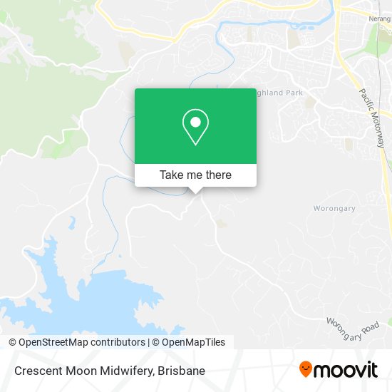Crescent Moon Midwifery map
