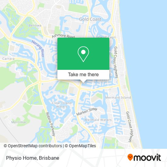 Physio Home map