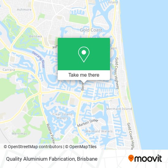 Quality Aluminium Fabrication map