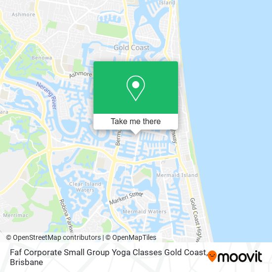 Mapa Faf Corporate Small Group Yoga Classes Gold Coast