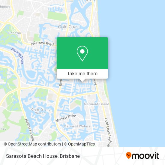 Sarasota Beach House map