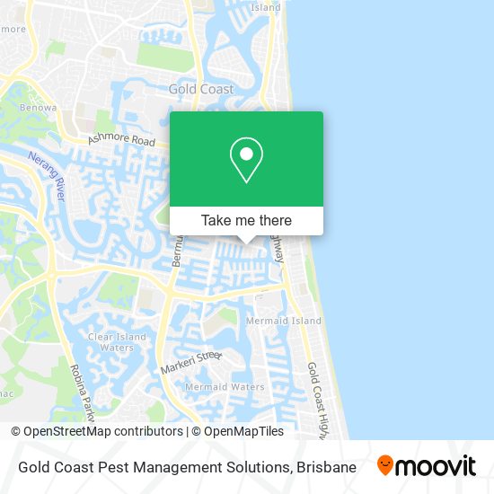 Gold Coast Pest Management Solutions map