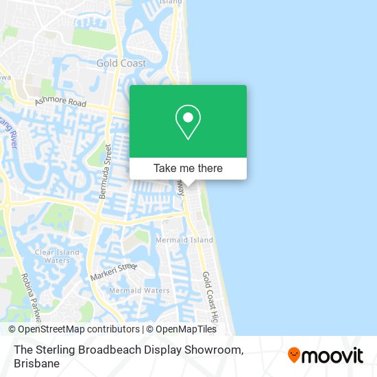 The Sterling Broadbeach Display Showroom map