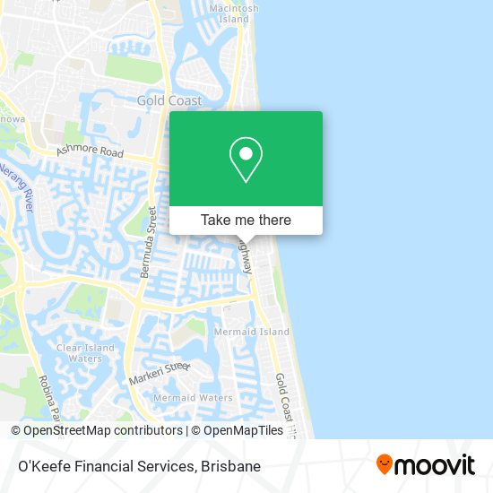 O'Keefe Financial Services map