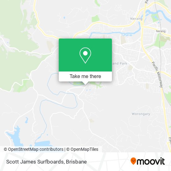 Scott James Surfboards map