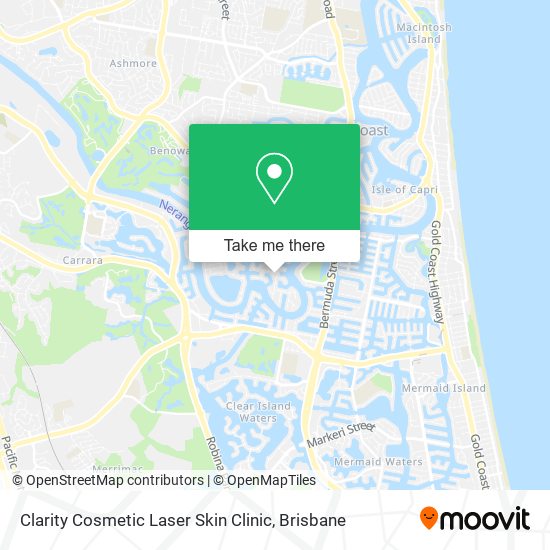 Clarity Cosmetic Laser Skin Clinic map