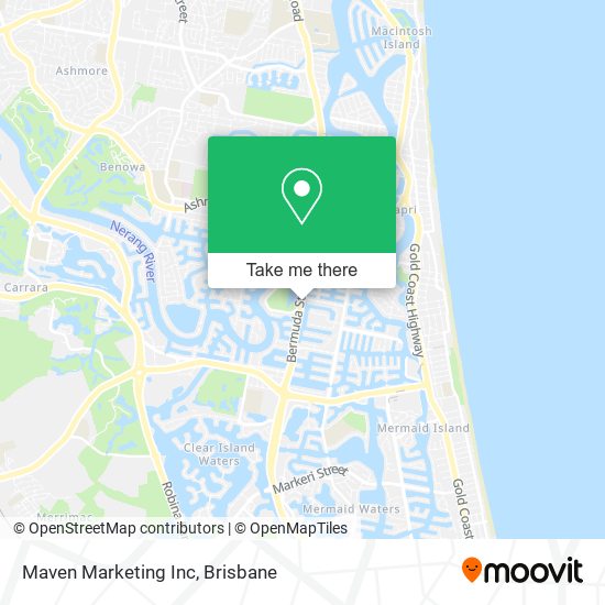 Maven Marketing Inc map