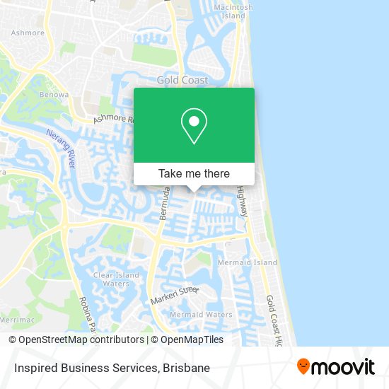 Inspired Business Services map