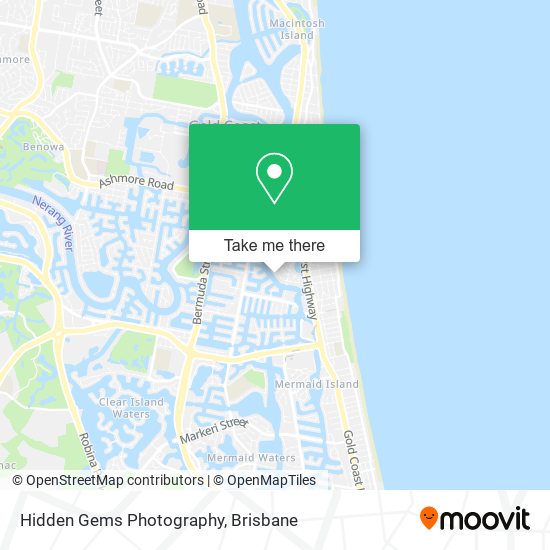 Hidden Gems Photography map
