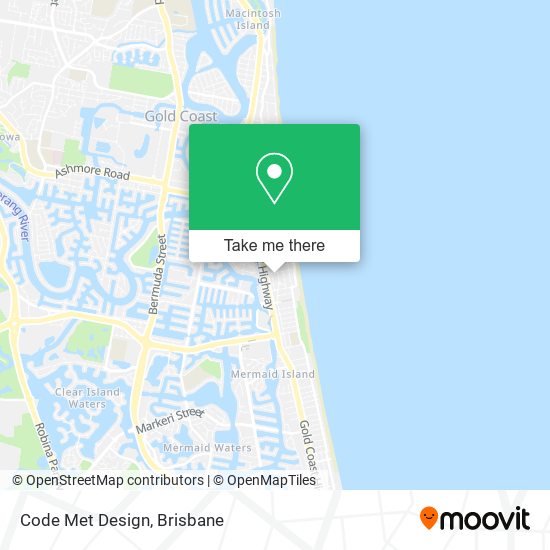 Code Met Design map