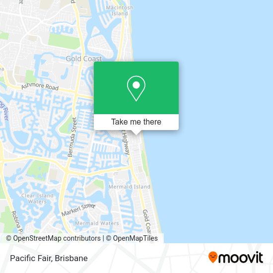 Pacific Fair map