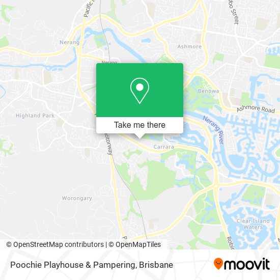 Poochie Playhouse & Pampering map