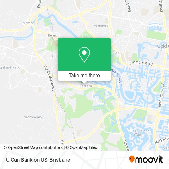 U Can Bank on US map