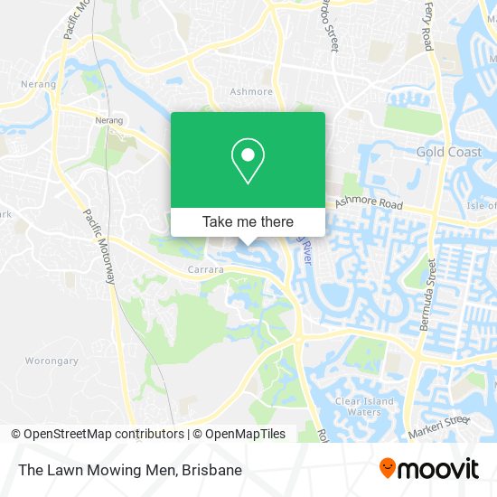 The Lawn Mowing Men map