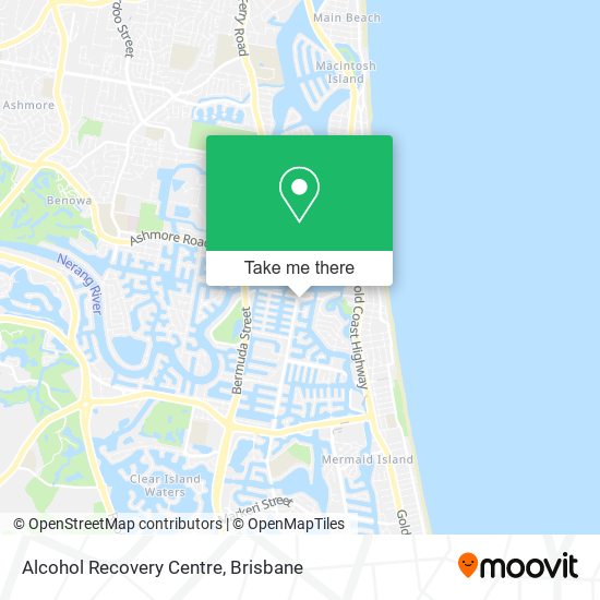 Alcohol Recovery Centre map