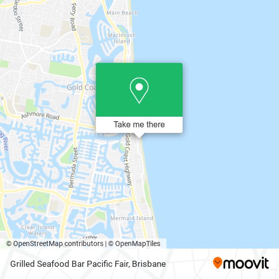 Grilled Seafood Bar Pacific Fair map