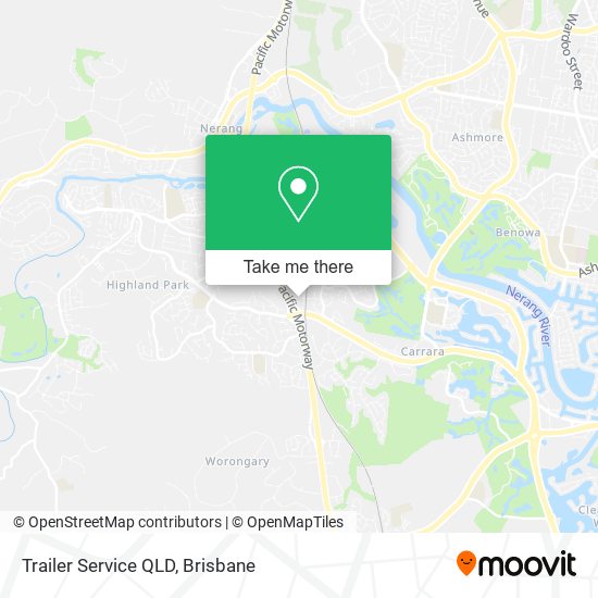 Mapa Trailer Service QLD